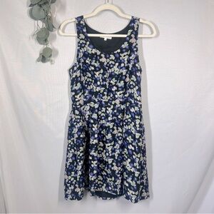 Eliot by Madewell | 100% Silk Floral Sleeveless Mini Dress Black Women’s Size 4